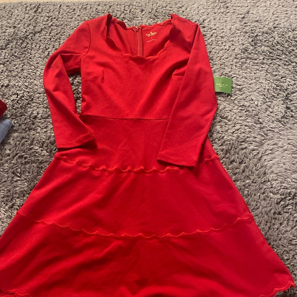 Kate spade red dress